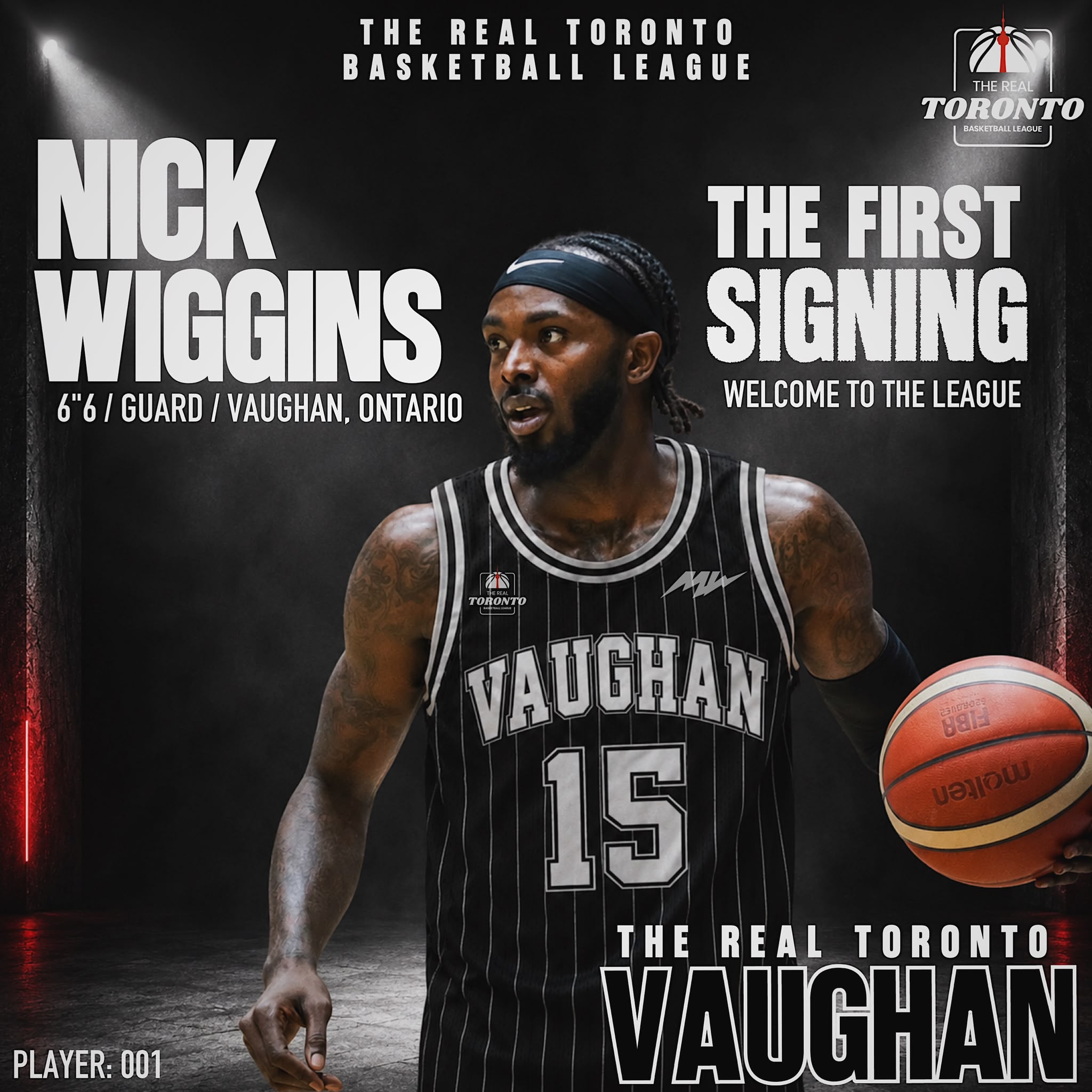 NICK WIGGINS BECOMES FIRST SIGNING IN LEAGUE HISTORY